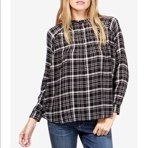 Lucky Brand Black and White Blouse